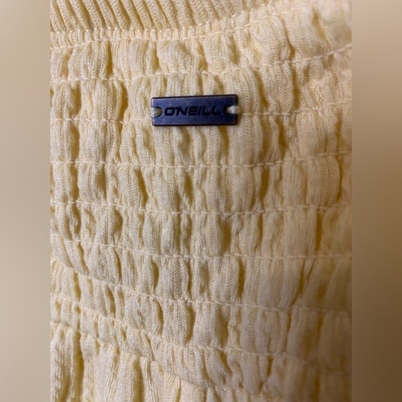 NWT ONEILL THEA KNIT ROMPER IN YELLOW . SIZE LARGE - Picture 13 of 16